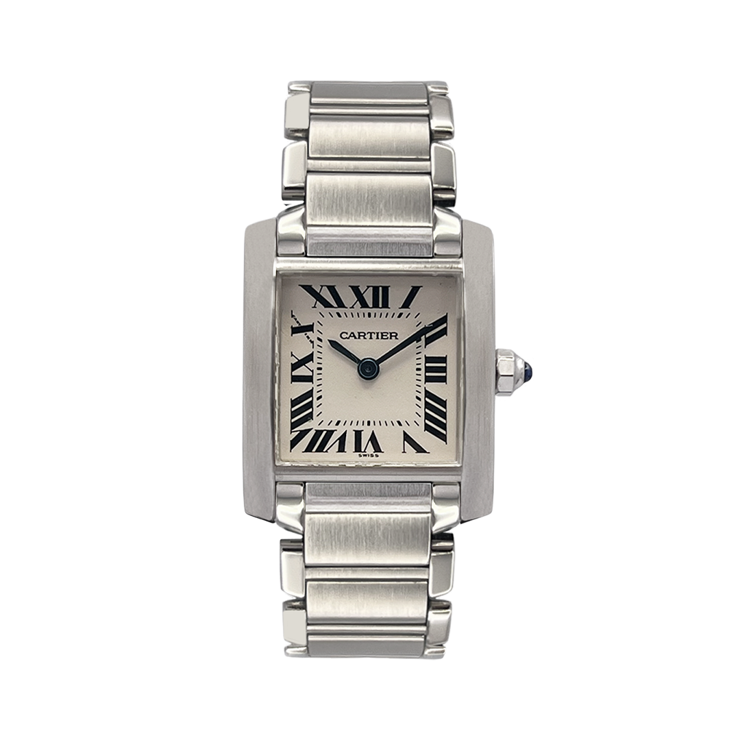 Cartier - Tank Française - 20mm x 25mm - Ref. 2384