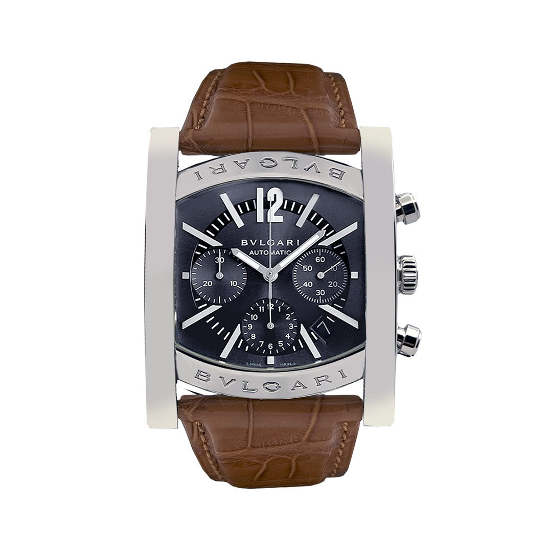 BVLGARI アショーマ48 Bvlgari - Assioma - 38mm x 48mm - Ref. AA 48 S CH – Sollotempo