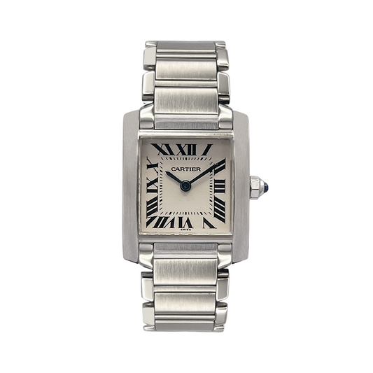 Cartier - Tank Française - 20mm x 25mm - Ref. 2384